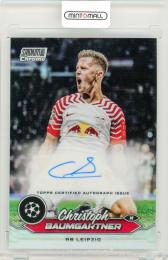 2023-24 Topps Stadium Club Chrome UEFA Christoph Baumgartner Autograph【CA-CB】 RB Leipzig