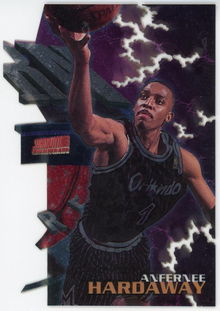 1997-98 Stadium Club Triumvirate Luminous #T9C Anfernee Hardaway