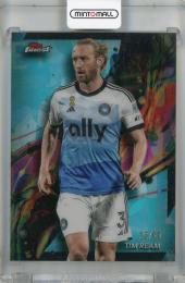 2024 Topps Finest MLS Tim Ream Common Aqua Refractor #67【25/99】 Charlotte FC