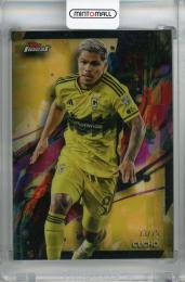 2024 Topps Finest MLS Cucho Common Gold Refractor #31【73/75】 Columbus Crew