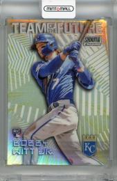 2022 Topps Stadium Club Chrome Bobby Witt Jr. Team of the Future #TOF-7 RC ※汚れ・裏面初期傷あり Kansas City Royals