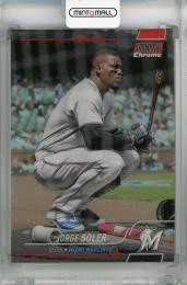 2022 Topps Stadium Club Chrome Jorge Soler Red Refractor #111【5/5(ラストナンバー)】 Miami Marlins