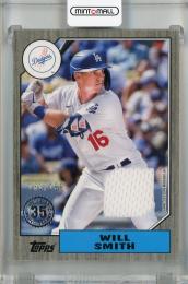 2022 Topps Series 2 Will Smith 1987 Topps Baseball Relics Black #87BR-WS ※白かけあり【181/199】 Los Angeles Dodgers
