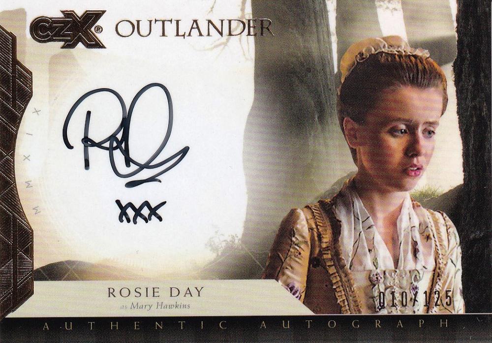 ミントモール Mint 浦和店 19 Cryptozoic Czx Outlander Rosie Day As Mary Hawkins Autographs 010 125