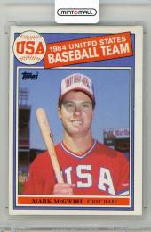 1985 TOPPS Mark McGwire #401 OLY RC TEAM USA
