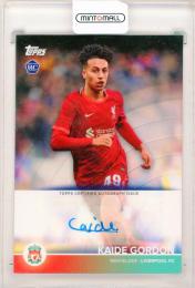  2021-22 Topps Liverpool FC Team Set	Kaide Gordon	Autograph