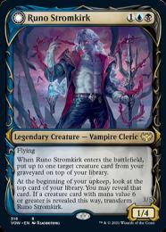 【VOW】【ENG】【Foil】《流城のルノ/Runo Stromkirk // Krothuss, Lord of the Deep》 特別版