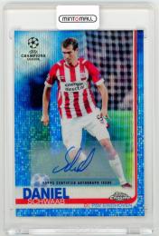 2018-19 Topps Chrome UEFA Champions League Daniel Schwaab Autograph Blue Wave Refractor Parallel【20/75】 PSV Eindhoven