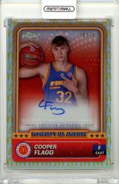 2024 Topps Chrome McDonald's All American Cooper Flagg Autographs Logo Refractors #SMSCOO【28/75】