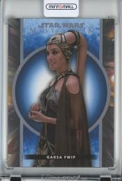 2022 Topps Star Wars Masterwork Garsa Fwip Base/BlueParallel/#38