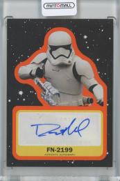 2019 Topps Star Wars Journey to Rise of Skywalker David Acord as voice of FN-2199 Autograph/OrangeParallel/#A-DA【19/50】
