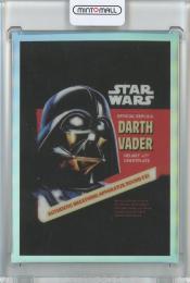 2021 Topps Chrome Star Wars Galaxy Darth Vader Helmet Vintage/Refractor/#V-8