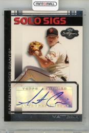 2007 TOPPS Co-Signers Matt Cain Solo Sigs #MC San Francisco Giants