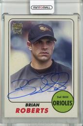 2024 Topps Archives Brian Roberts 1968 Fan Favorite Autographs Baltimore Orioles