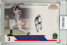 2025 EPOCH 東京ヤクルトスワローズ PREMIER EDITION  西川 遥輝 AUTHENTIC AUTOGRAPH ゴールド版【18/20】