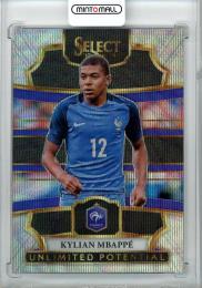 2017-18 PANINI SELECT SOCCER KYLIAN MBAPPE Unlimited Potential/#UP-10 　