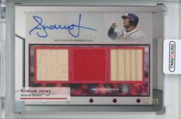2024 Topps Museum Collection Andruw Jones Single-Player Signature Swatches Dual Relic Autographs【51/99】 Atlanta Braves