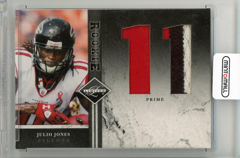 Carte Panini Plates & Patches 2018 - Julio Jones #7/10 - Atlanta Falcons