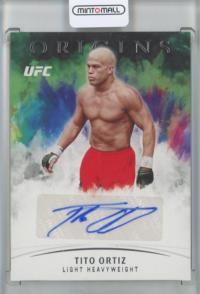 2022 Panini Chronicles UFC MMA Tito Ortiz Origins Autographs