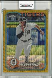 2024 Topps Chrome Spencer Torkelson Gold Wave Refractor【28/50】 Detroit Tigers