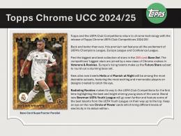 SOCCER 2024-25 TOPPS CHROME UEFA CLUB COMPETITIONS HOBBY