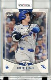 2024 Topps 50/50 Shohei Ohtani Shohei Ohtani #11 HR #6 Dodgers