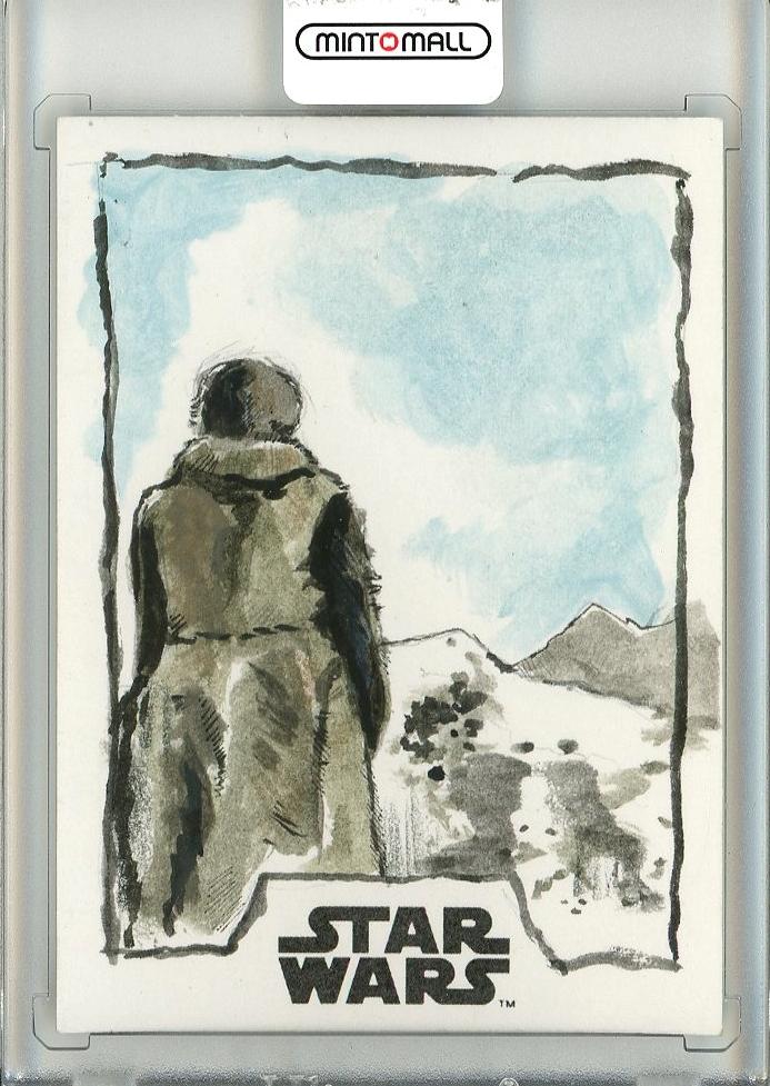 Topps Star Wars sketch card