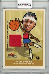 2002-03 Fleer Tradition Heads Up Game-Used #AI Allen Iverson "2004-05 Fleer Genuine Buybacks" 【3/3】