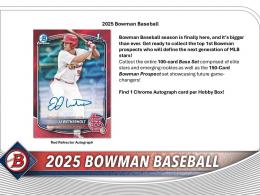 MLB 2025 TOPPS BOWMAN HOBBY