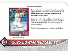 MLB 2025 TOPPS BOWMAN JUMBO