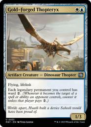 【MAT】【ENG】《黄金造りの飛竜機械/Gold-Forged Thopteryx》