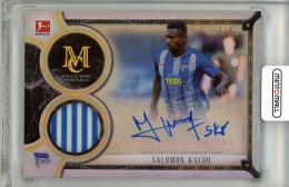 2019 TOPPS Salomon Kalou patch/Auto【07/50】 HERTHA BSC