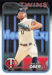 2024 Topps SERIES 1 #121 Bailey Ober レギュラーカード