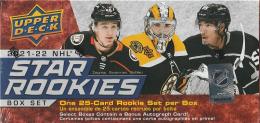 NHL 2021-22 UPPER DECK ROOKIE BOX SET