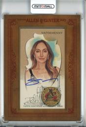 2023 Topps Allen & Ginter Sarah Natochenny Mini Framed Autographs