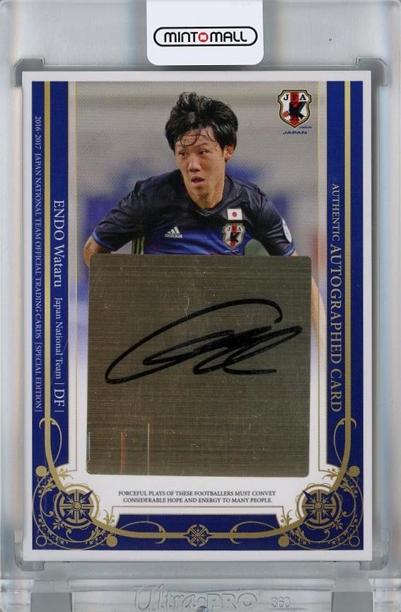 Jリーグ サインカード 2016年 遠藤航 トレカ 浦和レッズ No.1 Jリーグ