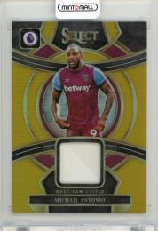 2023-24 PANINI Select English Premier League Michail Antonio Select Swatches Gold #13【08/10】 West Ham United