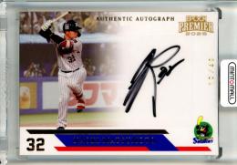2025 EPOCH 東京ヤクルトスワローズ PREMIER EDITION 松本直樹 #AA-MI Authentic Autograph 直筆サインカード ゴールド版【10/40】