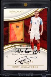2017 Immaculate Collection #35 Harry Kane Boot Signatures【5/7】