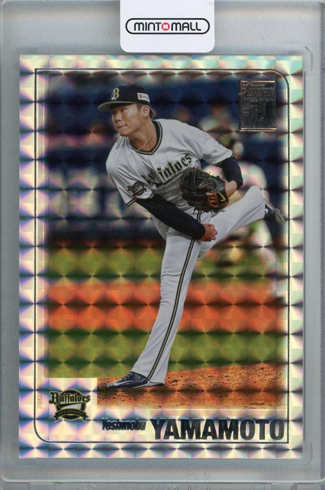 2023 topps NPB Bowman 山本由伸 シリアルナンバー04/10-