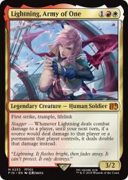 シーンドライブ、ライトニング [FIN_BF] Foil 【BIGWEB | MTG