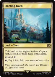 【MTG】始まりの町 FF レア 3枚 MTG 始まりの町 foil FF - メルカリ