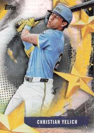 2025 Topps SERIES.1 MLB #SMLB-24 Christian Yelich インサートカード Stars of MLB