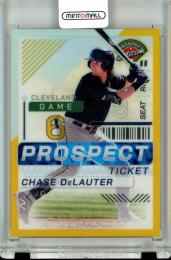 2024 Panini Prospect Edition Chase Delauter #14 Base Card Gold Parallel【06/10】