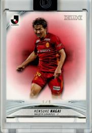 2024 TOPPS Jリーグ Deluxe 永井謙佑 Base Red Parallel【1/5】《ファーストナンバー》 名古屋グランパス