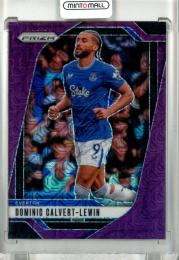 2024-25 Panini Prizm Premier League Dominic Calvert-Lewin Base Purple Mojo Prizms Parallel【16/25】 Everton