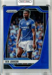 2024-25 Panini Prizm Premier League Ben Johnson Base Blue Prizms Parallel【140/299】 Ipswich Town Fc