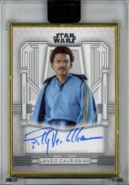 2024 Topps Star Was Galactic Antiquities Billy Dee Williams as Lando Calrissian Framed Autographs【08/50】