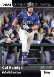 2025 Topps SERIES.1 MLB #HGH-4 Cal Raleigh インサートカード 2024's Greatest Hits