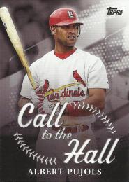 2025 Topps SERIES.1 MLB #CTH-25 Albert Pujols インサートカード Call to the Hall